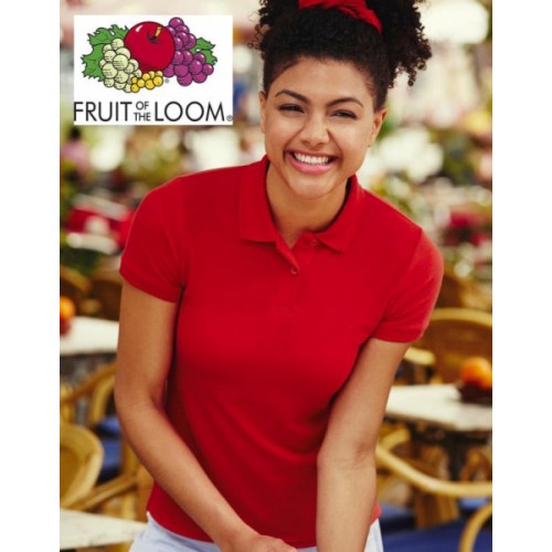 Polo | female (Fruit of the Loom) ADVERTISING POLO SHIRTS